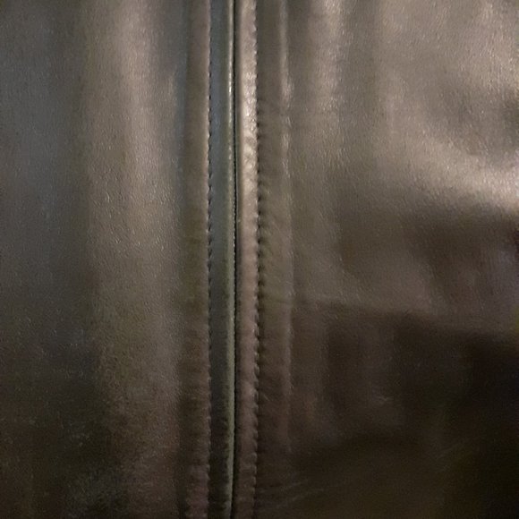 Red Head Leather Jacket - Picture 5 of 6